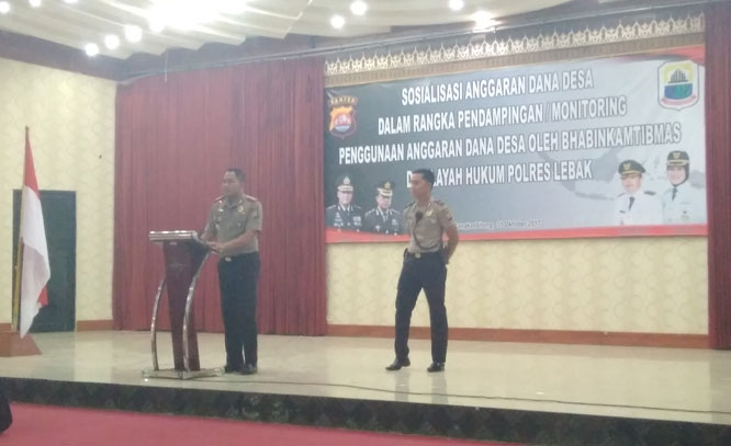 Dana Desa yang Sangat Besar Harus Dirasakan Manfaatnya oleh Masyarakat