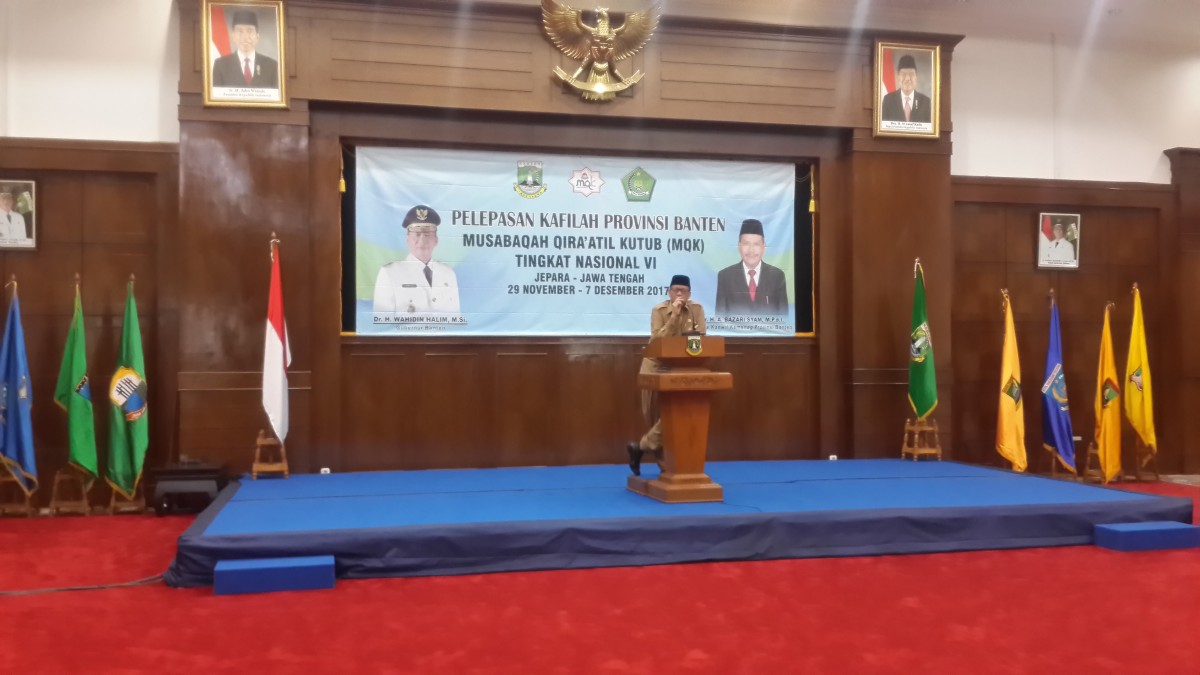 Kontingan Banten MQK Tingkat Nasional Harus Menang
