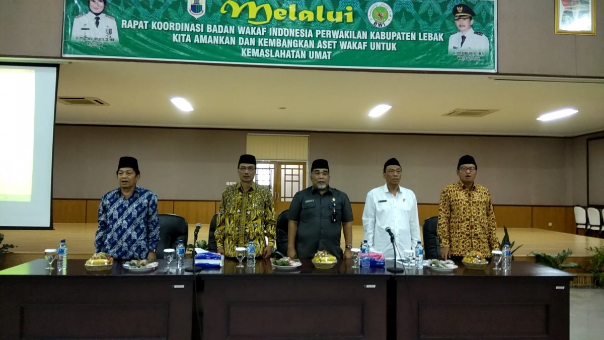 Ribuan Lokasi Tanah Wakaf di Lebak Belum Miliki Sertifikat