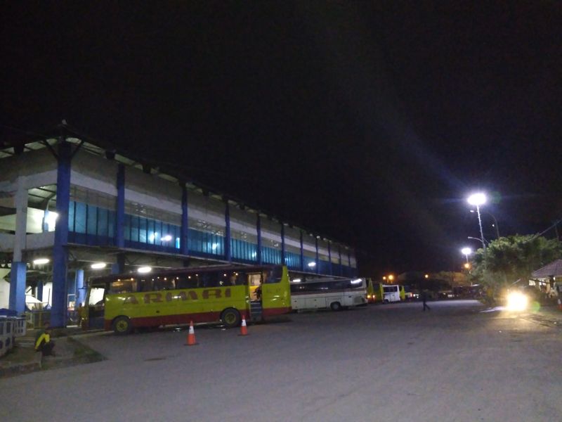 Saat Gerhana Bulan Total, Langit Kota Cilegon Hitam Pekat