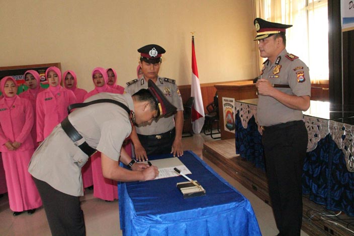 AKP Rahmat Sampurno Jabat Kasatlantas Polres Lebak