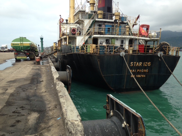 Lagi, Beras Impor Tiba di Merak   