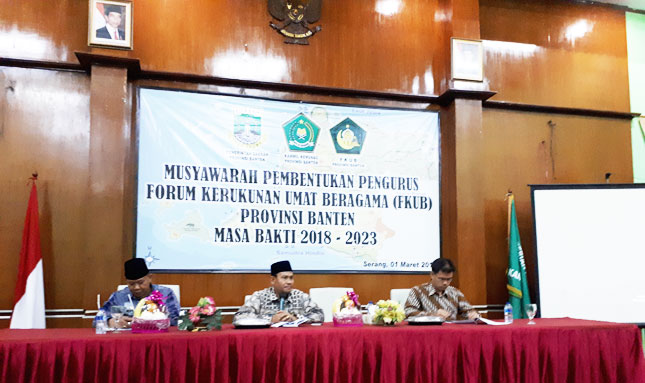 Forum Kerukunan Umat Beragama Banten Pilih Pengurus Baru