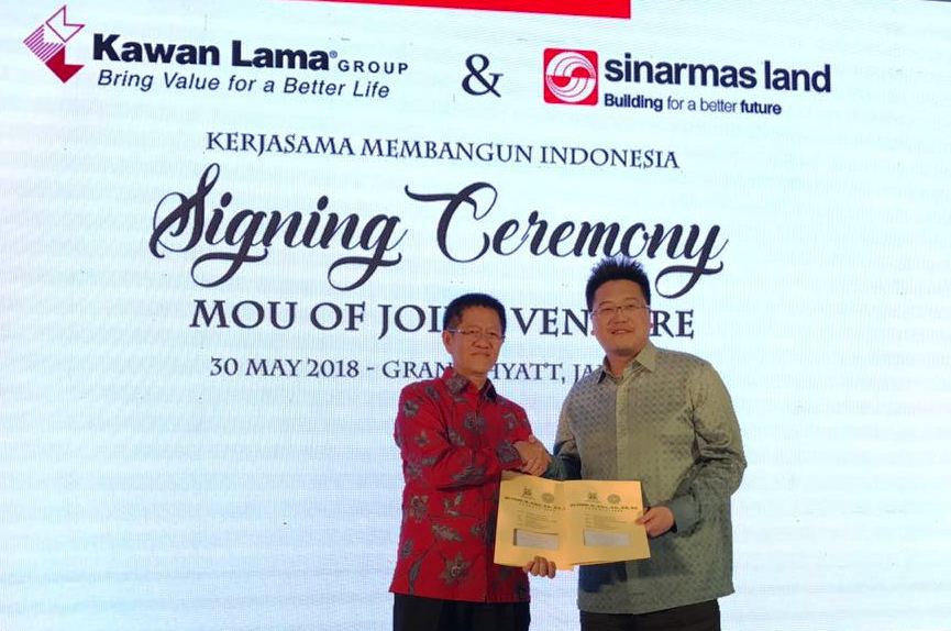 Sinar Mas Land dan Kawan Lama Group Bangun Mal Rp1,2 Triliun