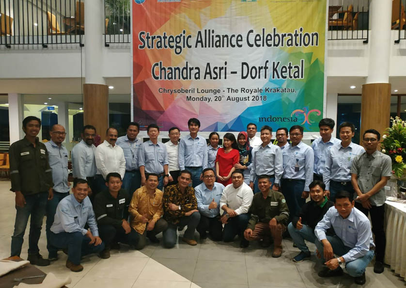 Dorf Ketal Celebrated its 2nd Alliance Partnership Anniversary with Chandra Asri Petrochemical