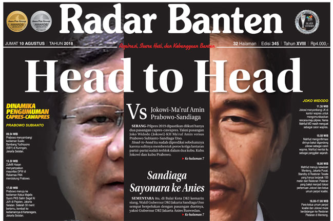 e-Paper Radar Banten 10 Agustus 2018