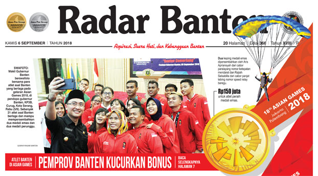 e-Paper Radar Banten, Kamis 6 September 2018
