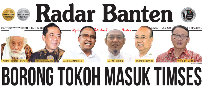 Tim Pemenangan Jokowi-Ma’ruf di Banten, Borong Sejumlah Tokoh