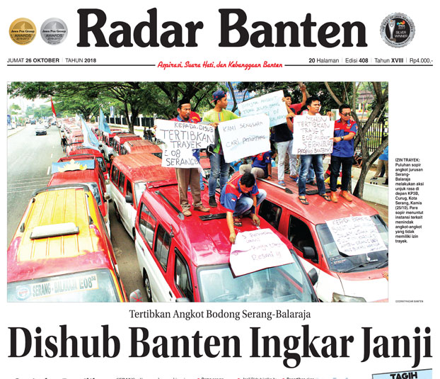 e-Paper Radar Banten, Jumat 26 Oktober 2018