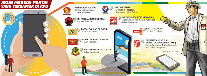 Kampanye di Medsos Dipantau Penyelenggara Pemilu