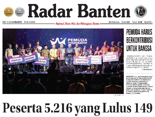 e-Paper Radar Banten, Senin 12 November 2018
