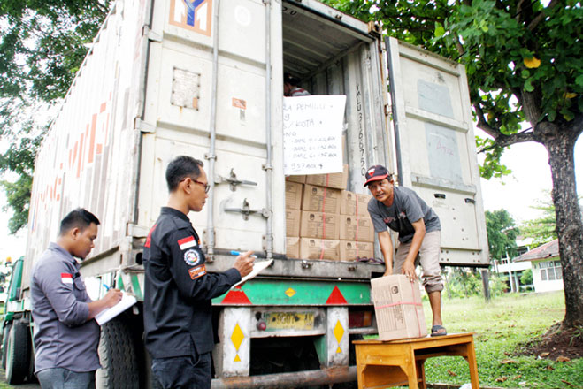 Distribusi Surat Suara Tuntas Maret