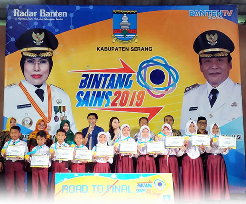 Bintang Sains 2019 di Kecamatan Bojonegara, Anak Tukang Ojek Jadi Finalis