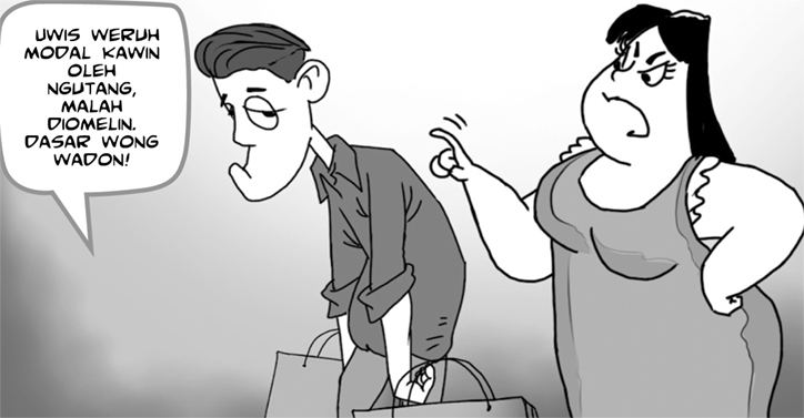 Gara-gara Utang, Diusir Istri Tersayang