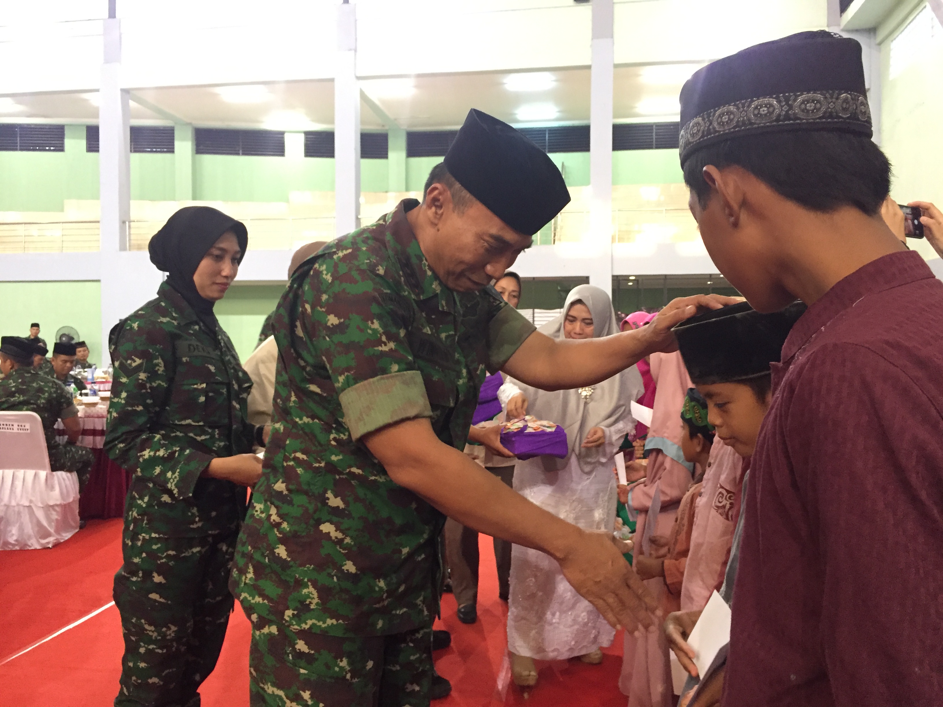 Korem 064/Maulana Yusuf Santuni Anak Yatim