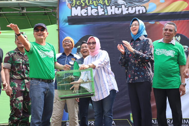 Sosialisasi Hukum Konservasi Lewat Lomba Kicau Burung