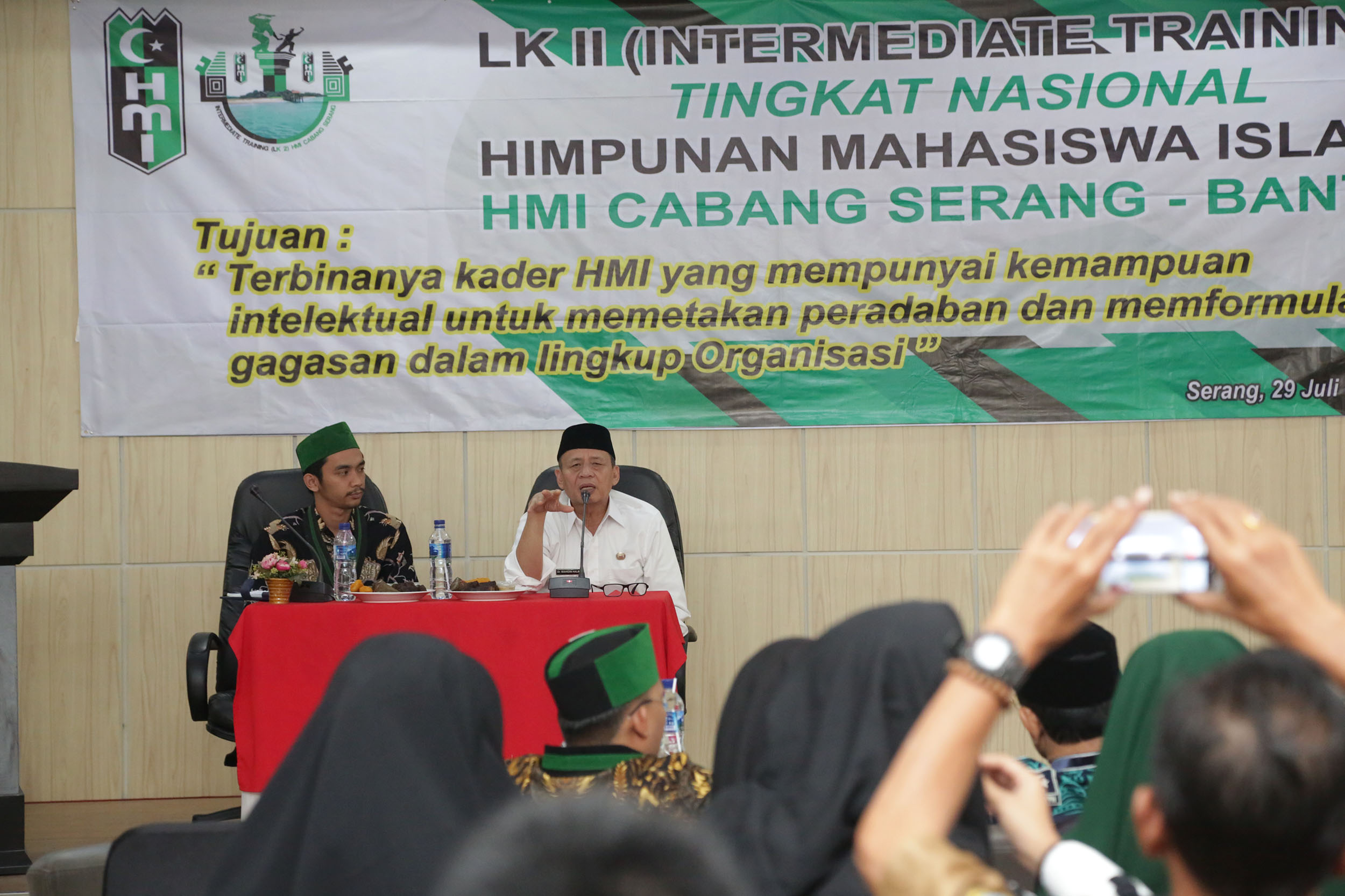 WH Ajak HMI Bersinergi dengan Pemprov Banten