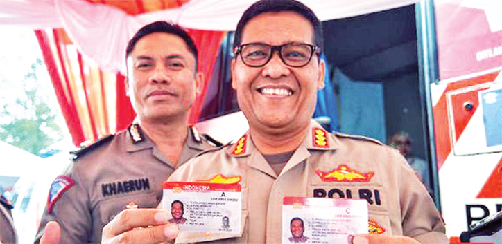 Polres Serang Kota Mulai Cetak Smart SIM