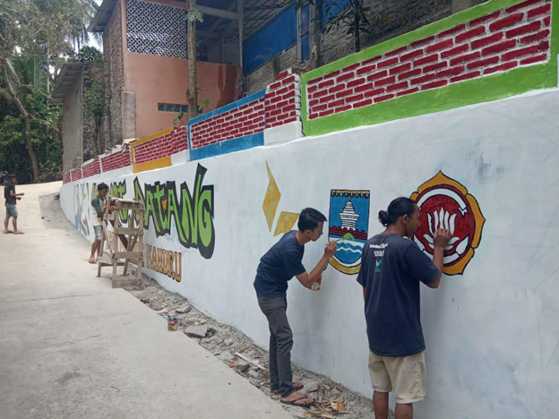 Kampung-kampung Jadi Lebih Berwarna