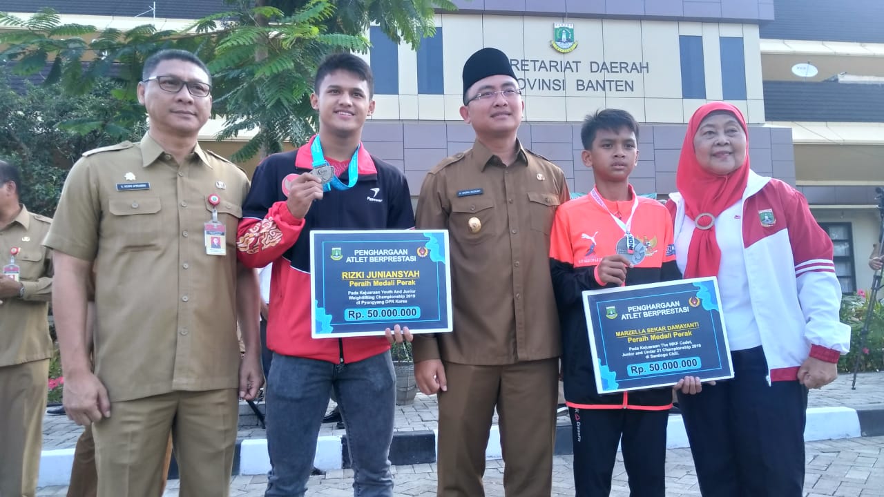 Juara Internasional, Marzella dan Rizki Diguyur Bonus