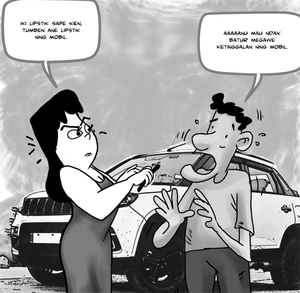 Gara-gara Lipstik Rumah Tangga Terusik