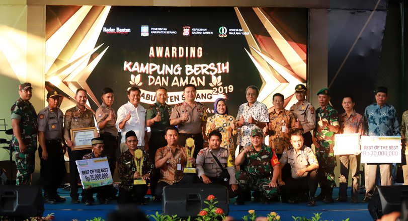 Awarding LKBA Kabupaten Serang 2019: Makin Bersih dan Aman