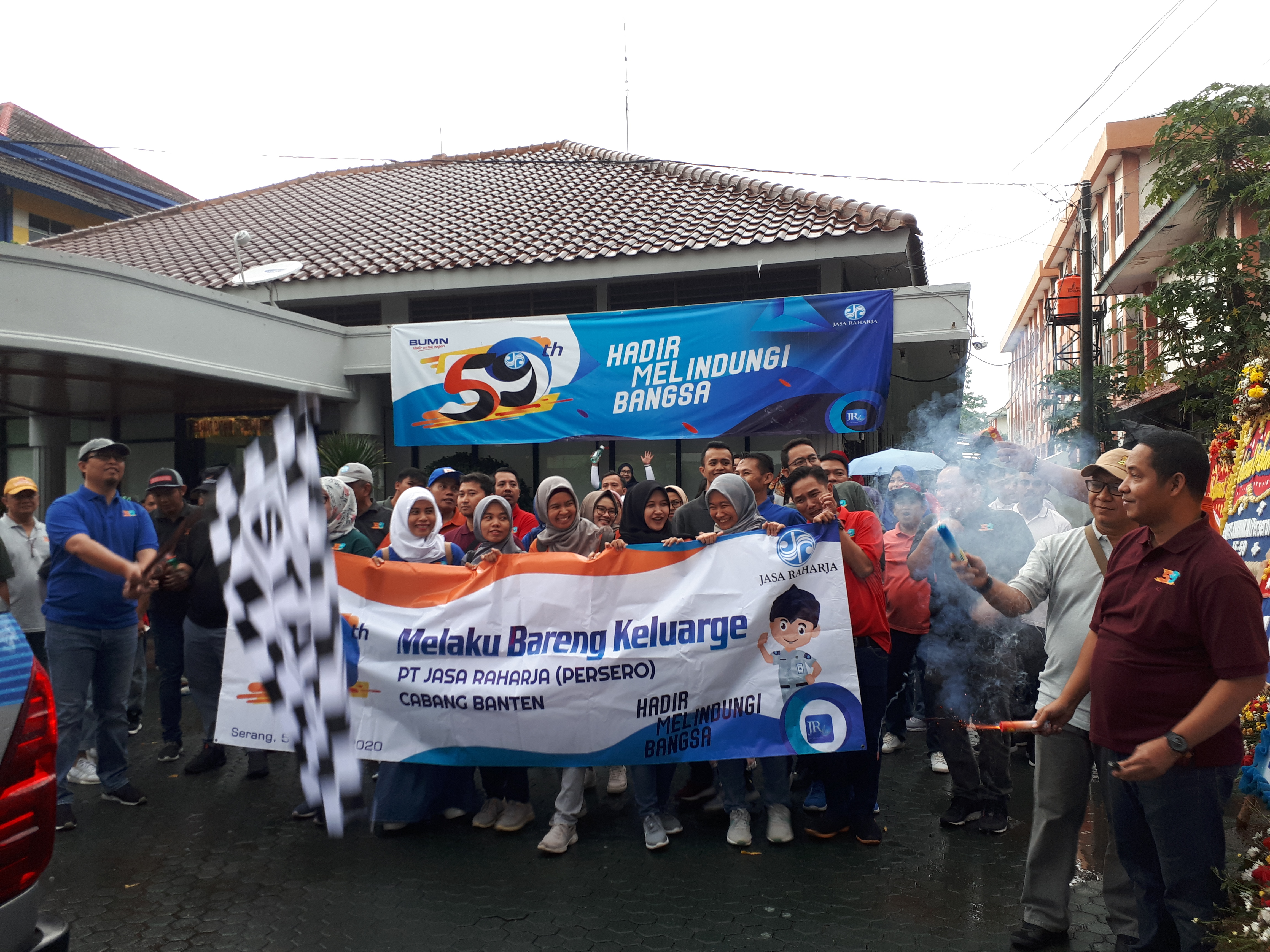 HUT ke-59, Jasa Raharja Banten Gelar Jalan Santai