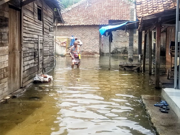 Dua Kampung di Banten Lama Tergenang