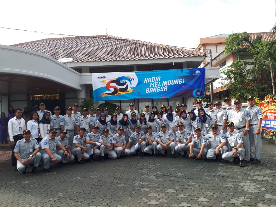Jasa Raharja Banten Rayakan Ulang Tahun ke-59