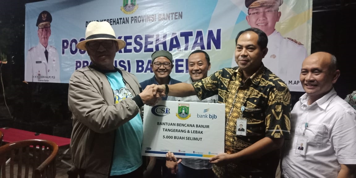 Bank bjb Bantu Korban Banjir di Banten
