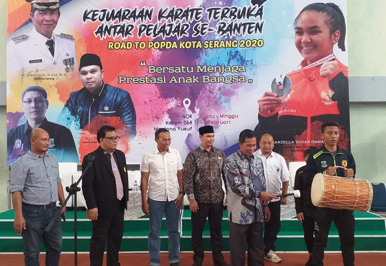 Kejuaraan Antar-Pelajar se-Banten: 321 Karateka Unjuk Kemampuan