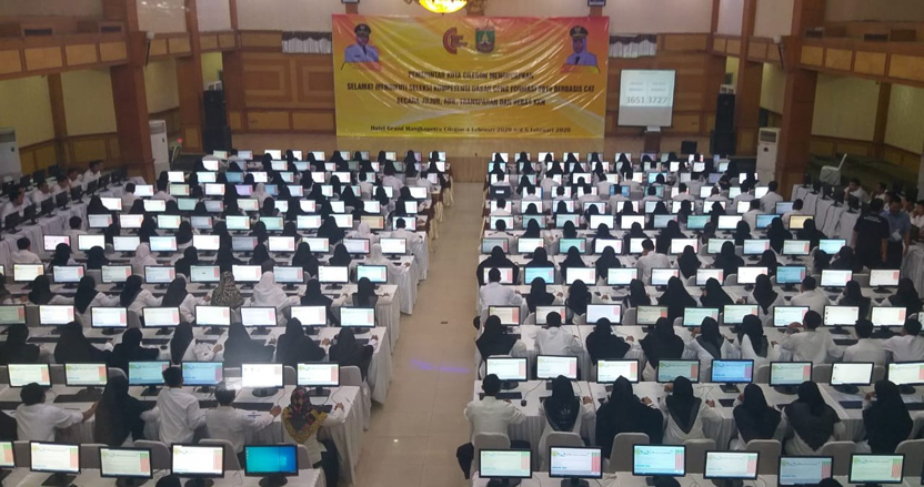Ribuan Peserta Jalani Tes CASN Cilegon
