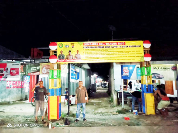 Pembangunan Pos Ronda dan Gapura Rampung