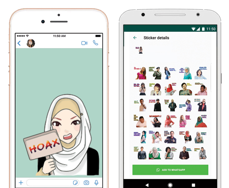 Cek Fakta: Penerima Pesan Stiker WhatsApp Dibebankan Biaya