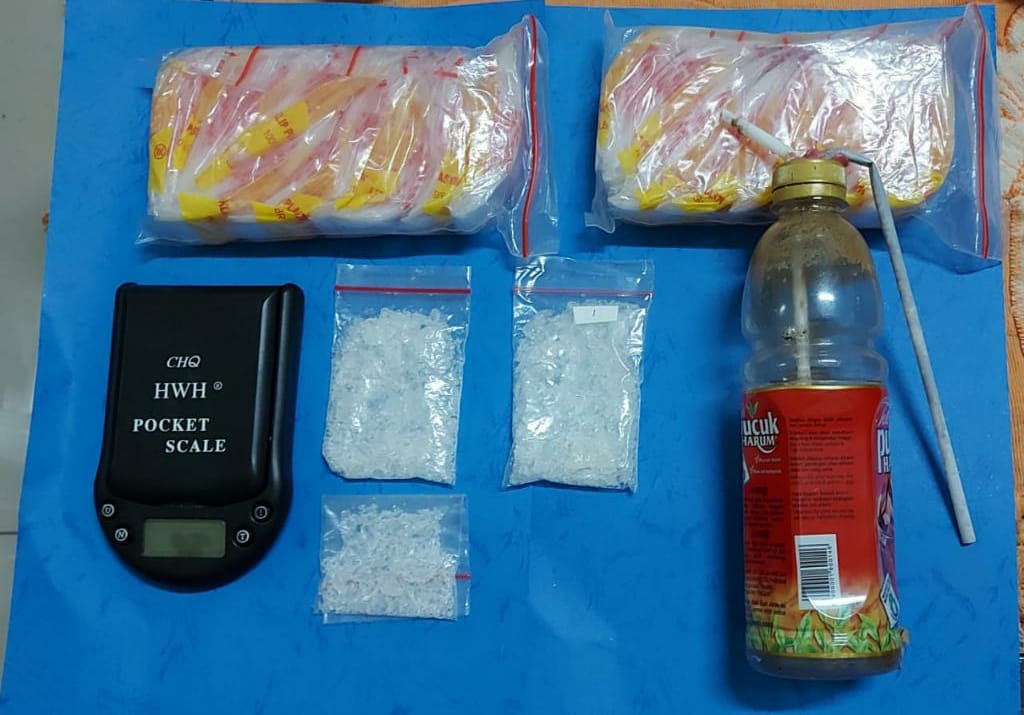 Pengedar Sabu Jaringan Tangerang Dibekuk Satnarkoba Polres Lebak