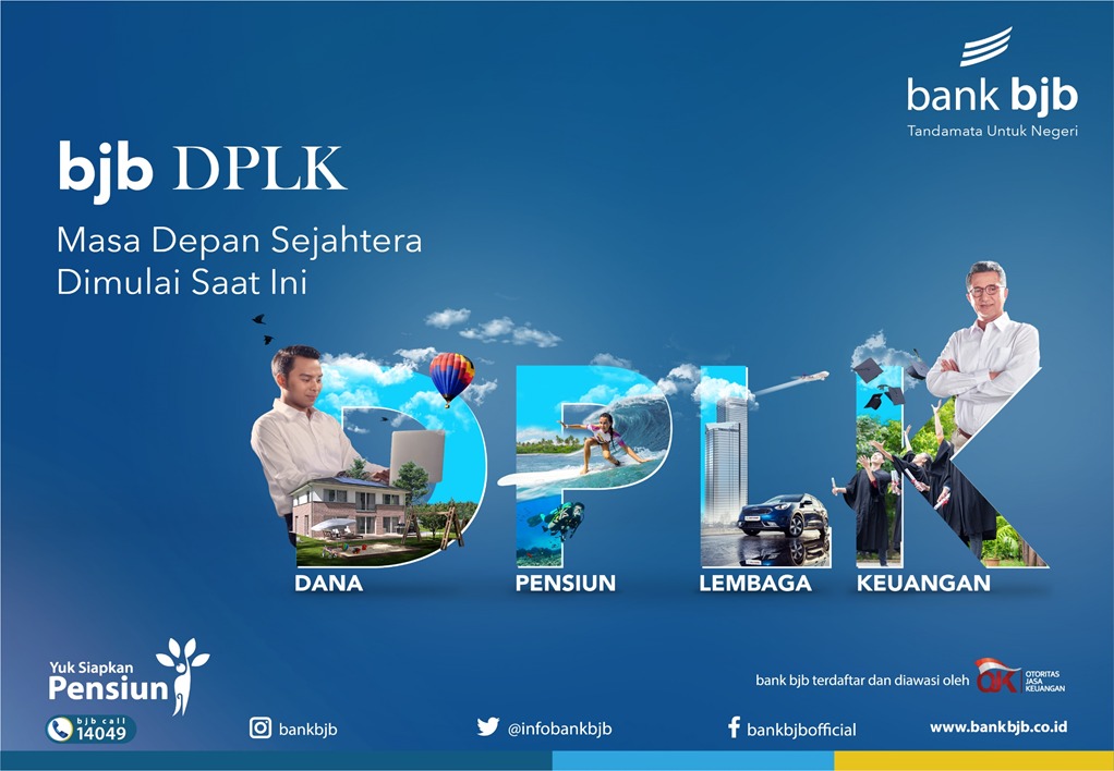 Setoran Awal Rp100.000, Hari Tua Terjamin di DPLK Bank BJB