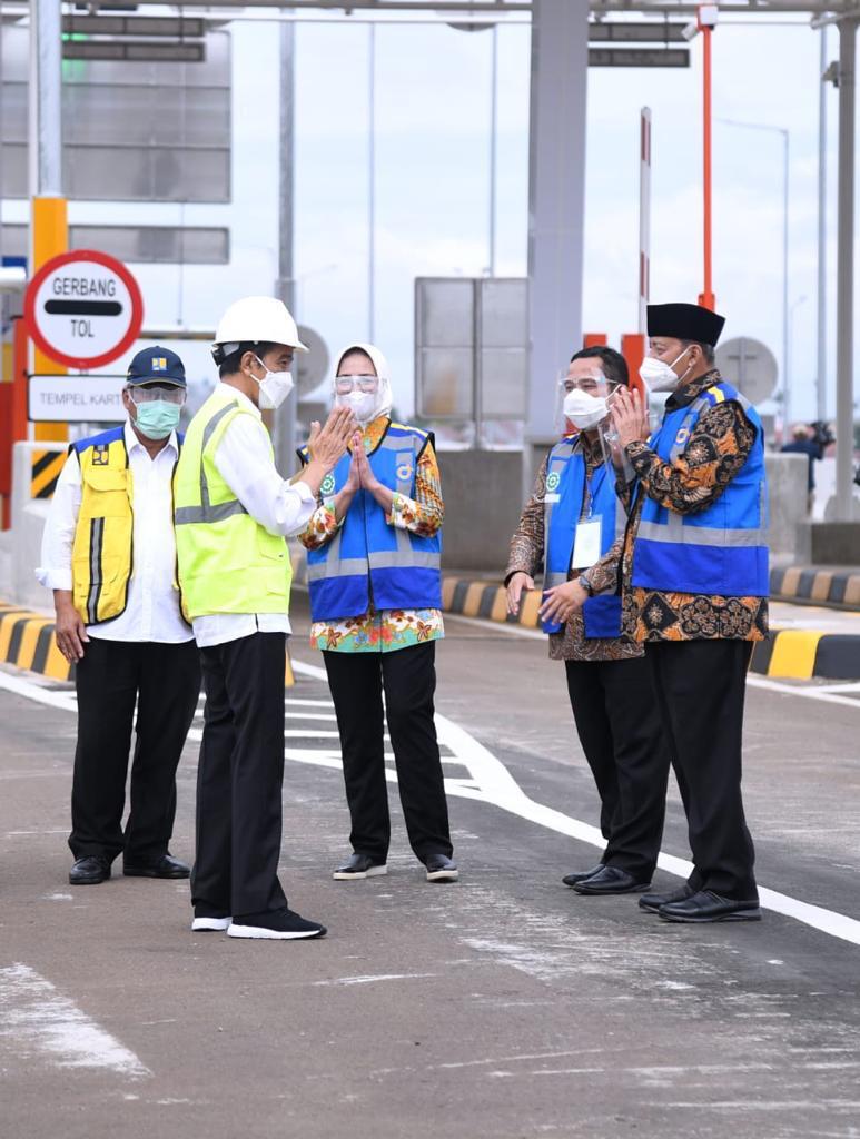 Kembali Resmikan PSN di Banten, Gubernur Banten Ucapkan Terimakasih Kepada Presiden Jokowi