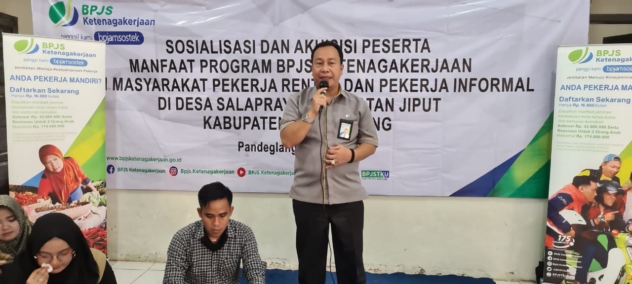 Sosialisasi Jaminan Sosial Ketenagakerjaan Menjangkau Pelosok Desa
