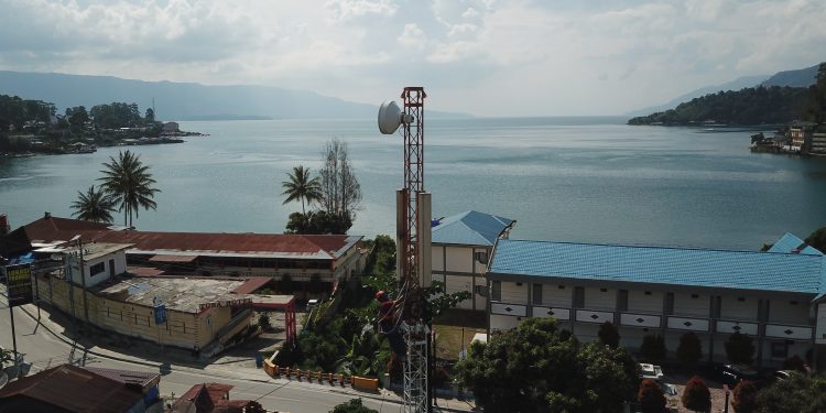 70 Desa di Sekeliling Danau Toba Ada Jaringan 4G XL Axiata