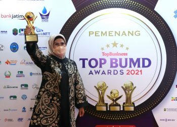 Bupati Serang dan BPR Serang Raih Top BUMD Award Tiga Kali Berturut-Turut