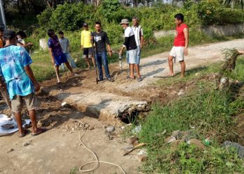 Pengembang Dinilai Lepas Tanggung Jawab, Warga Perumahan Ranau Estate II Keluhkan Fasos Fasum