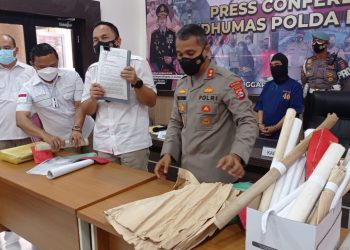 Polda Banten Ungkap Kasus Mafia Tanah 100 Hektare