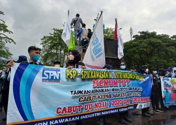 Buruh Minta Upah Rp4,6 Juta
