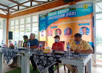 Dispar Banten dan Prodi Magister Ilmu Komunikasi Untirta Gelar FGD Pariwisata