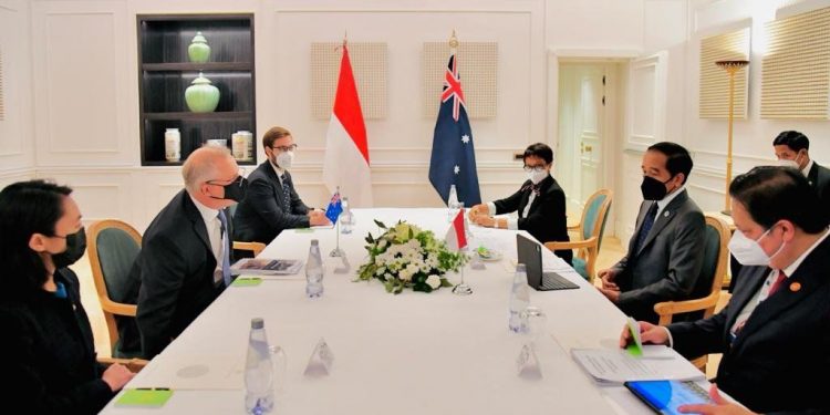 Bertemu PM Australia, Presiden Jokowi Bahas Vaksinasi, Pemulihan Ekonomi hingga Isu Perubahan Iklim