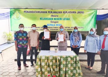 Kejari Lebak MoU Dengan Desa dan Kelurahan
