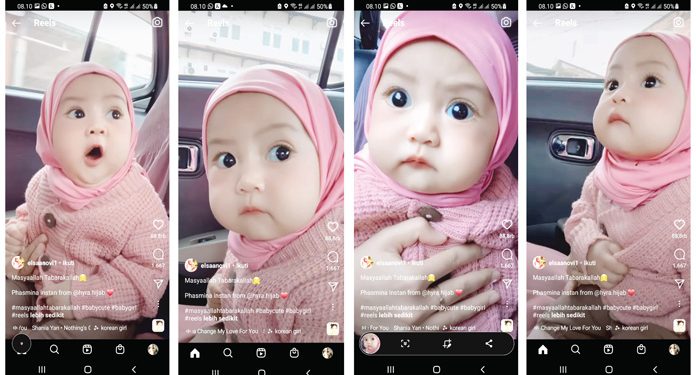 Si Dedek Berhijab Bikin Gemes Warganet