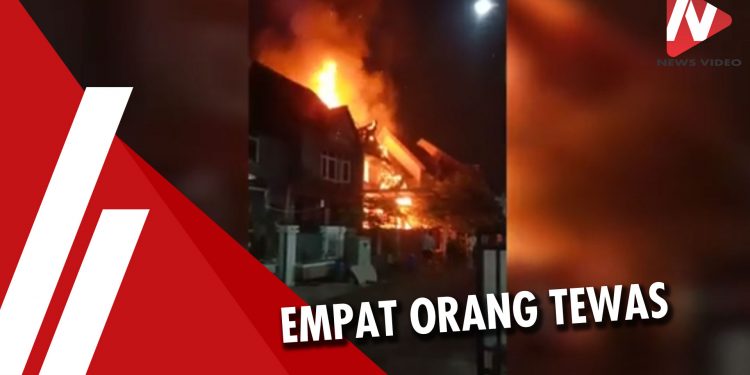 Kebakaran di Cipondoh, Sekeluarga Tewas