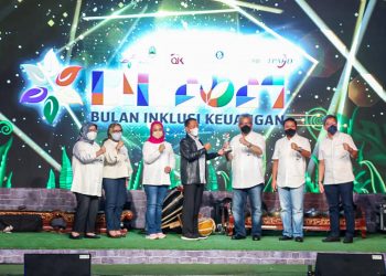 OJK Bersama bank bjb Menggelar Puncak Acara Bulan Inklusi Keuangan 2021