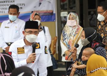 1.900 KK di Banten Diberi Bantuan UEP, Wagub Andika Pastikan Tepat Sasaran